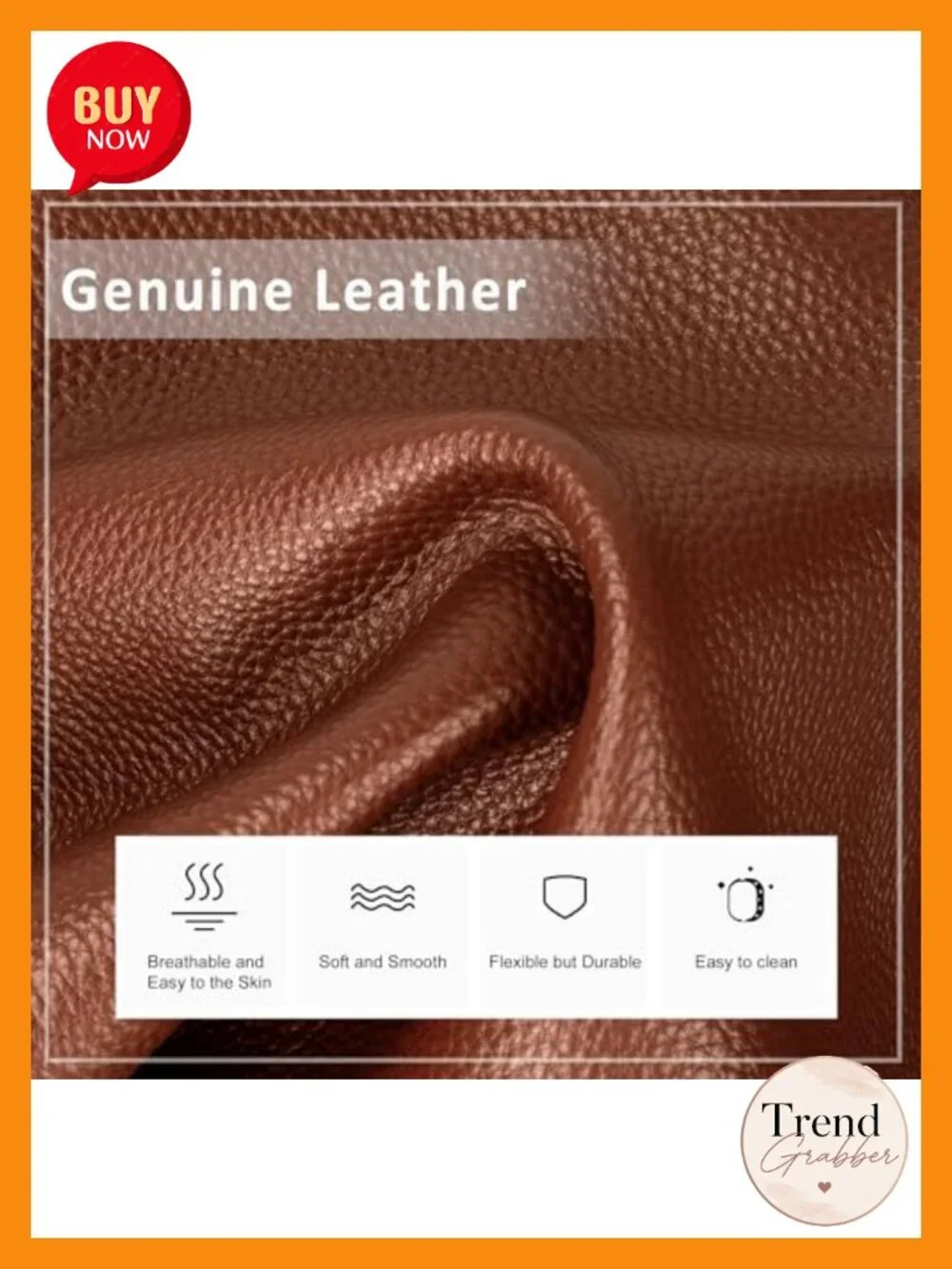Genuine Leather Large Tote Bag for Women Work Laptop Satchel